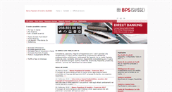 Desktop Screenshot of bps-suisse.ch