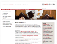 Tablet Screenshot of bps-suisse.ch